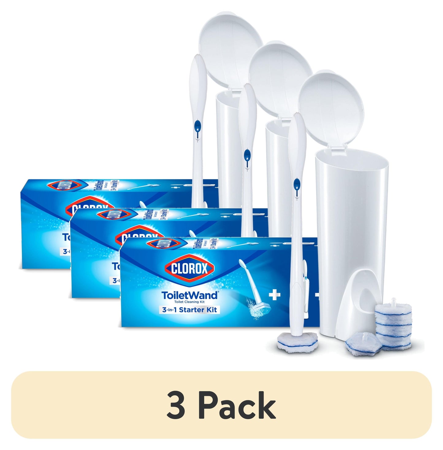 Clorox Toiletwand Disposable Toilet Bowl Brush Cleaner System