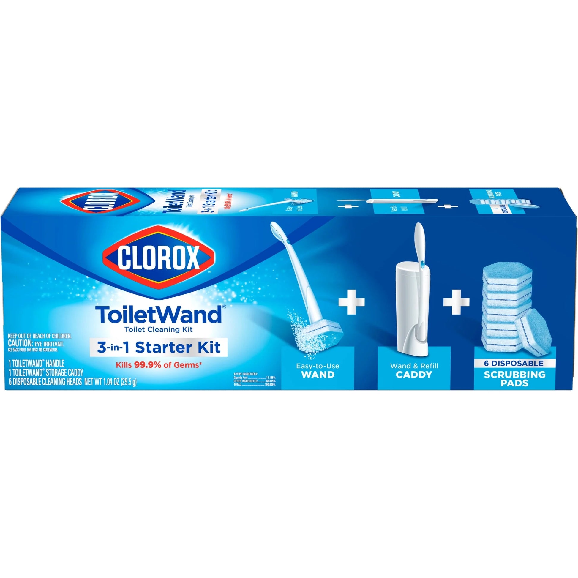 Clorox Toiletwand Disposable Toilet Bowl Brush Cleaner System