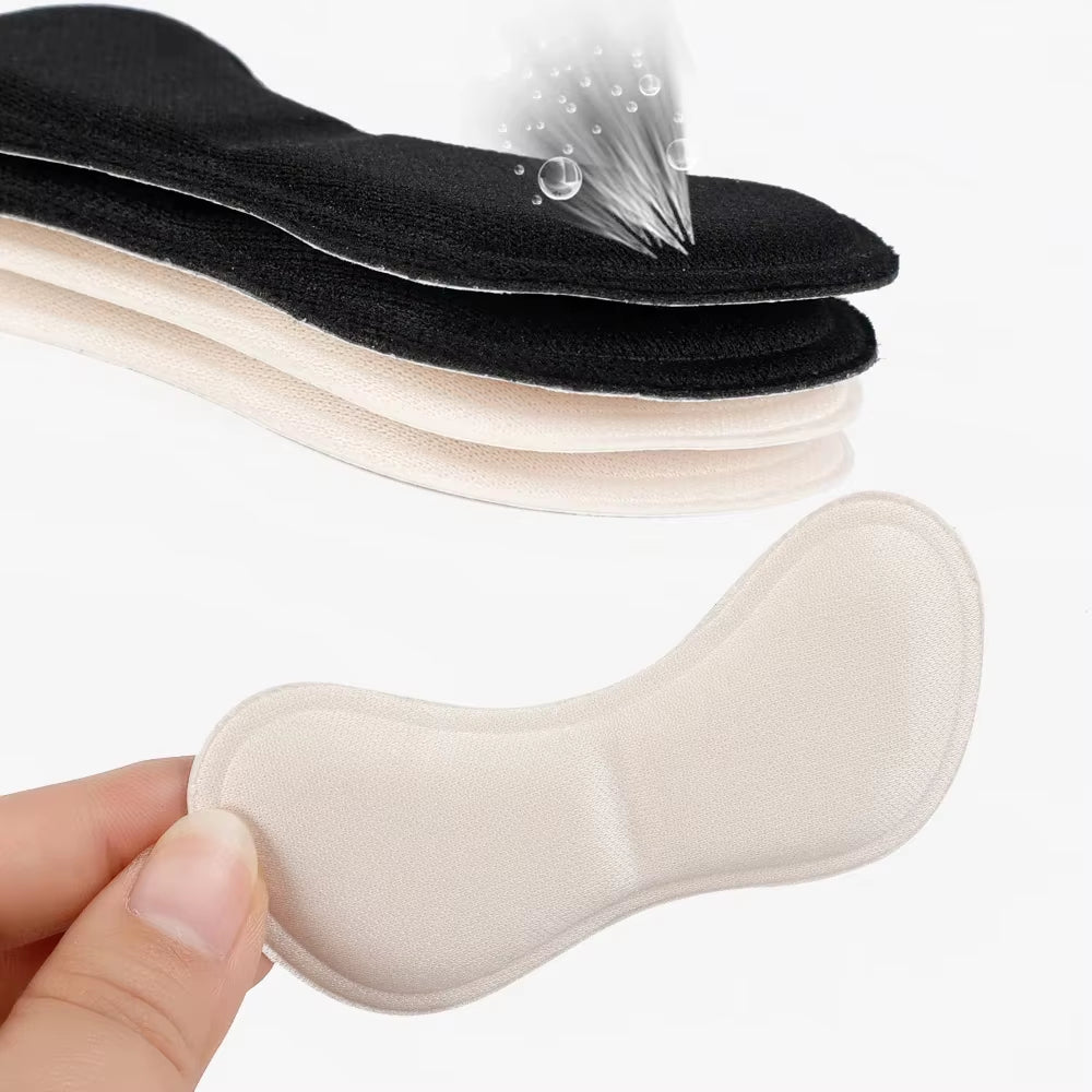 6Pairs Heel Insoles Patch Pain Relief Anti-Wear Cushion Pads Feet Care Heel Protector Adhesive Back Sticker Shoes Insert Insole