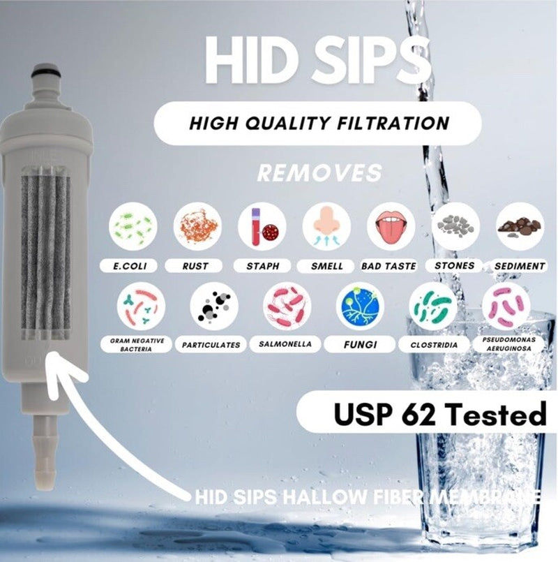Hydralamp W/Mini Fridge, Bedside Desktop Water Dispenser Lamp