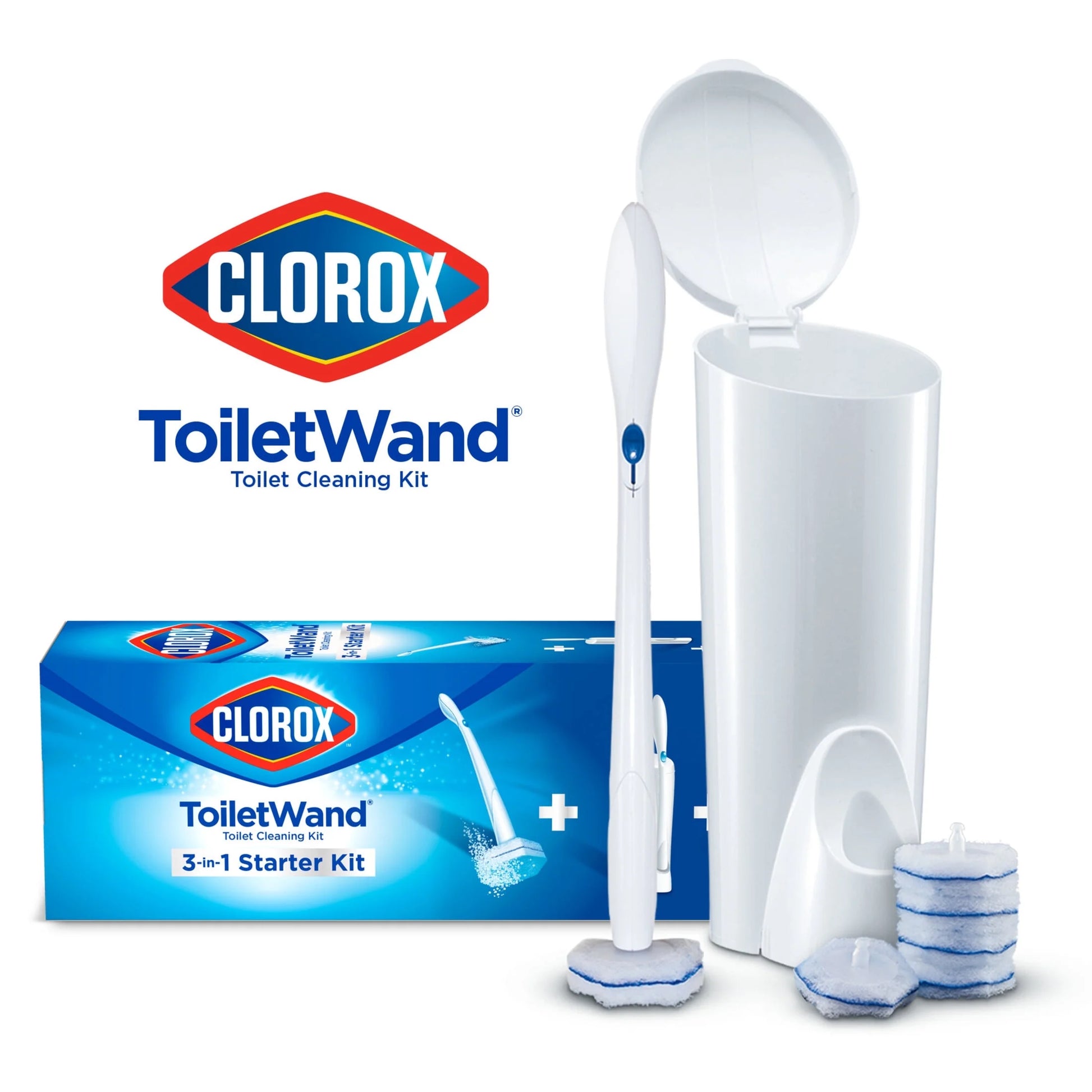 Clorox Toiletwand Disposable Toilet Bowl Brush Cleaner System