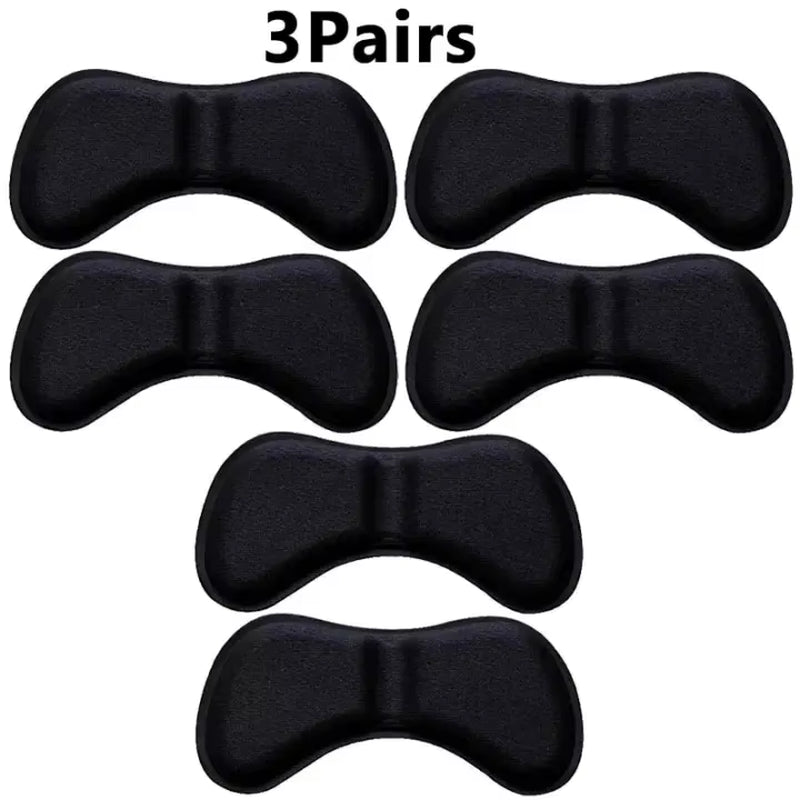 6Pairs Heel Insoles Patch Pain Relief Anti-Wear Cushion Pads Feet Care Heel Protector Adhesive Back Sticker Shoes Insert Insole